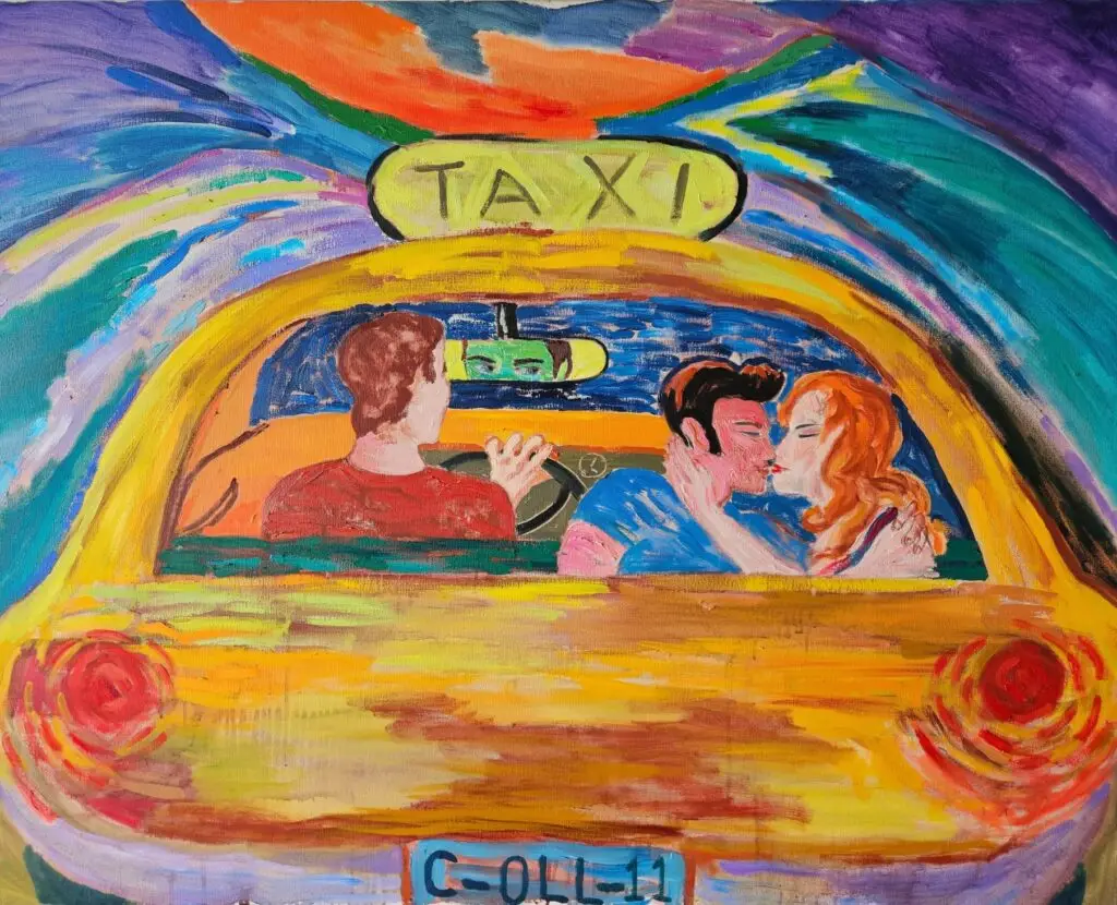 Boda en Las Vegas, obra de Víctor Collcardenas.